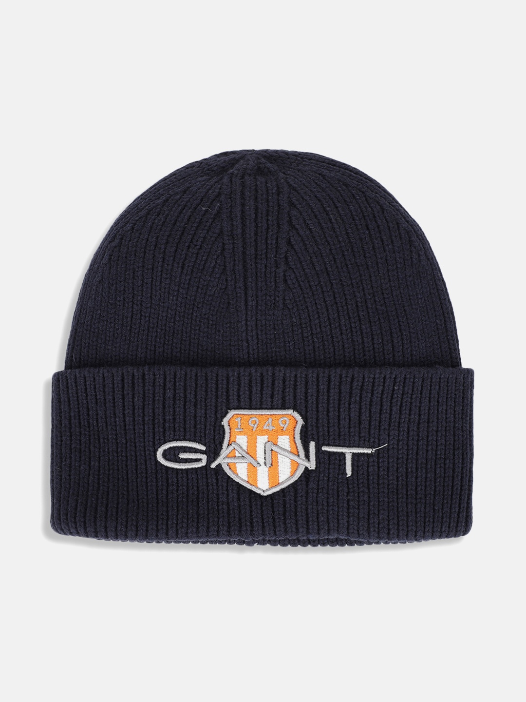 

GANT Boys Self Design Beanie, Navy blue