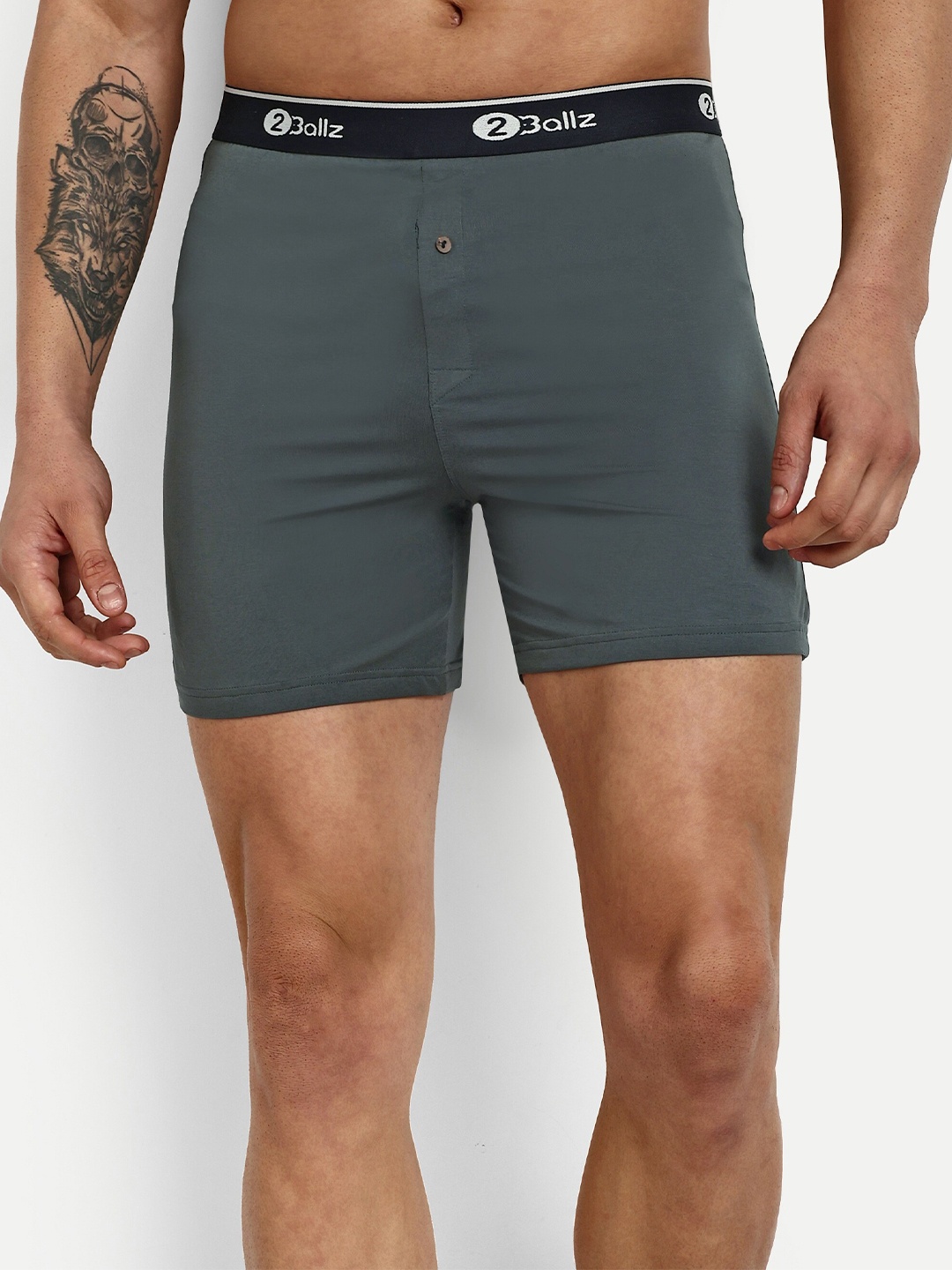 

2BALLZ Antibacterial Short Trunk UG-P1-2BX-URBAN GREY