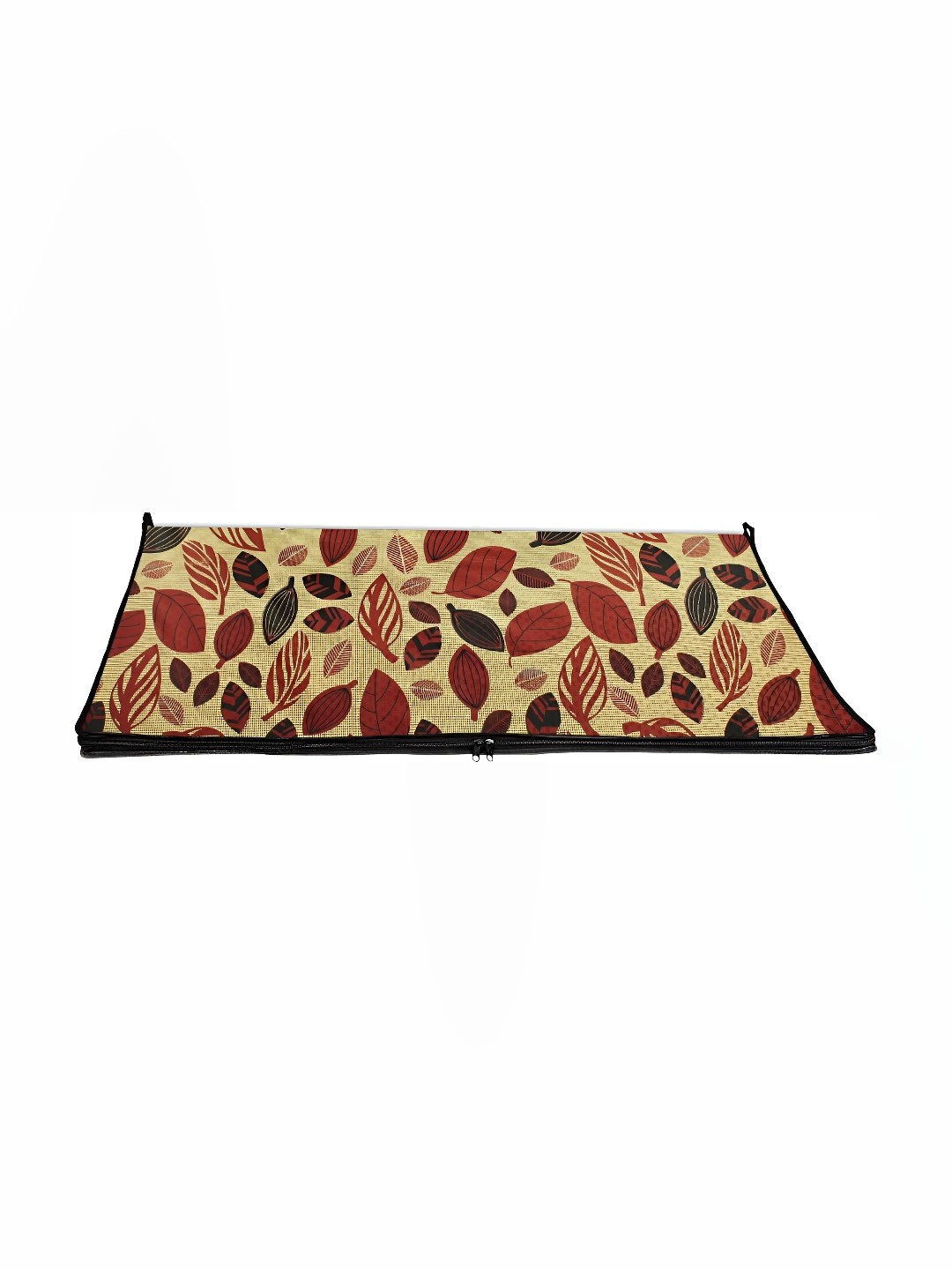 

Stylista Beige & Red Floral Rectangular Bed Server Mat with Zipper