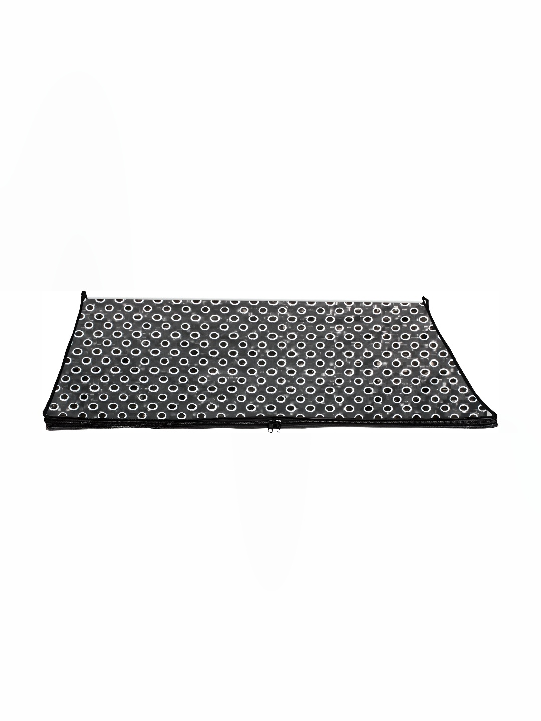 

Stylista Grey & Black Geometric Pattern Chatai Mat Waterproof Rectangle Table Placemat