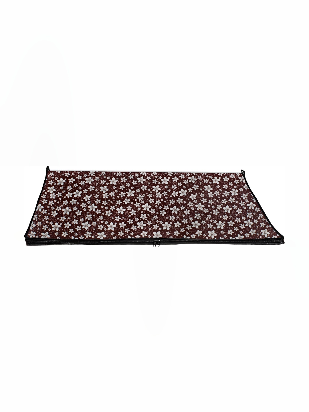 

Stylista Brown & White Floral Rectangular Bed Server Mat with Zipper