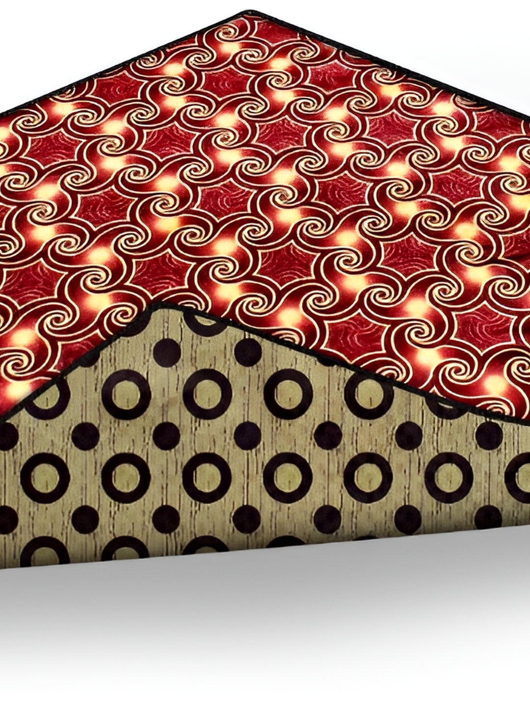 

Stylista Brown & Black Printed Rectangle Floor Mat