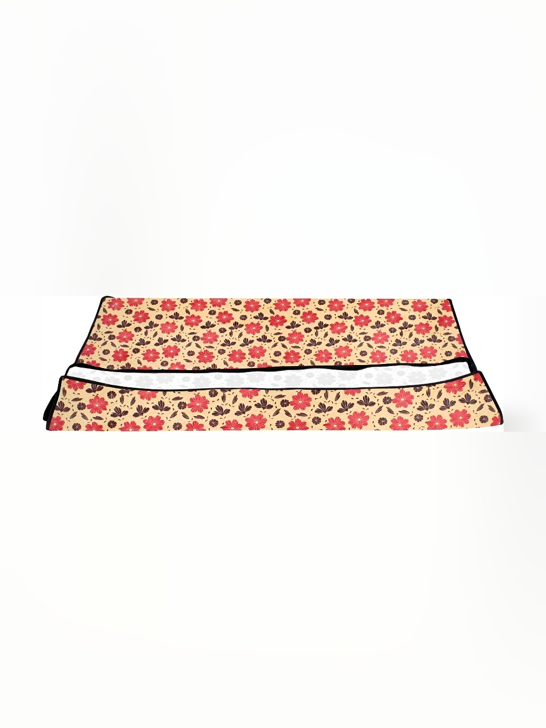 

Stylista Yellow & Red Floral Printed Rectangle Zipper Floor Mat