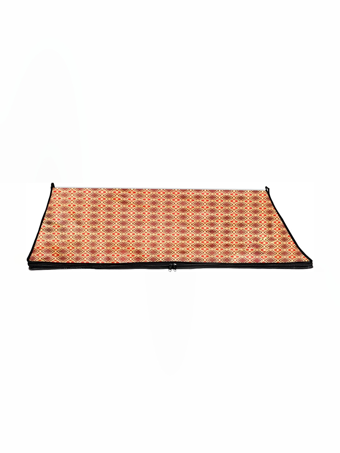 

Stylista Orange & Yellow Printed Rectangle Zipper Floor Mat