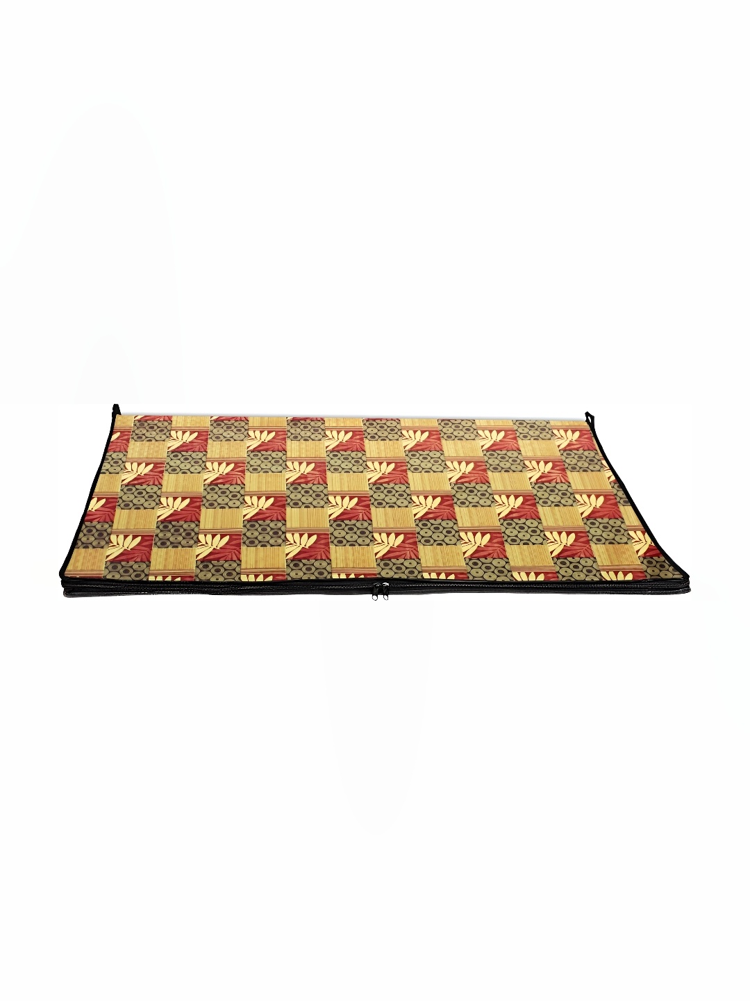 

Stylista Yellow & Red Floral Rectangle Bed Server Mat with Zipper