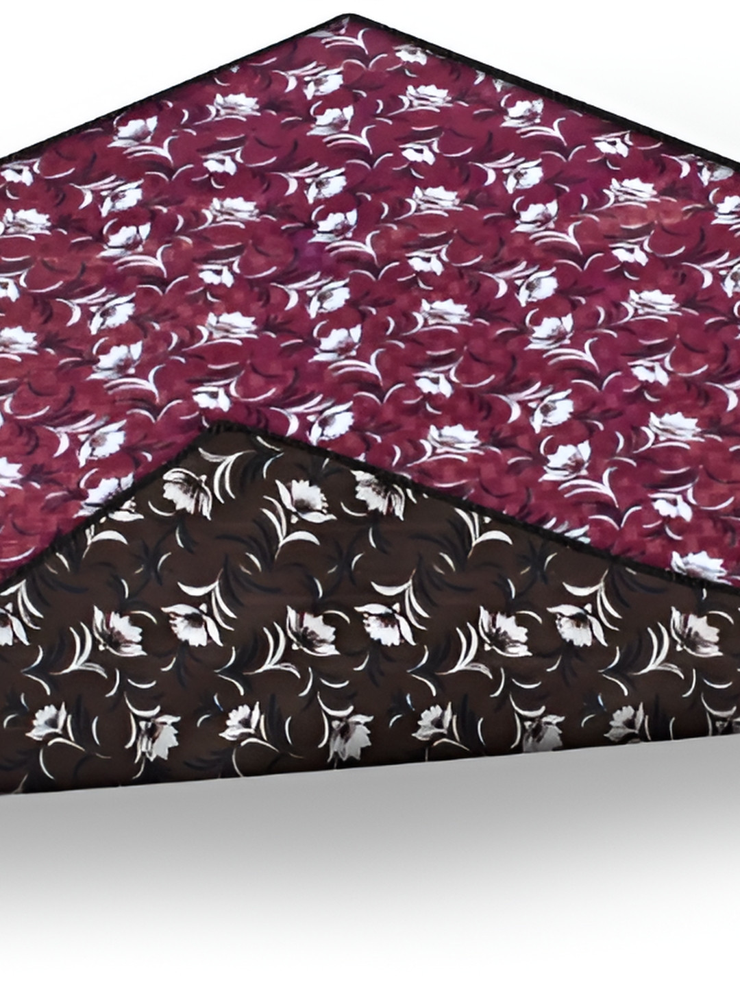 

Stylista Purple & Black Printed Rectagular Reversible Table Placemat