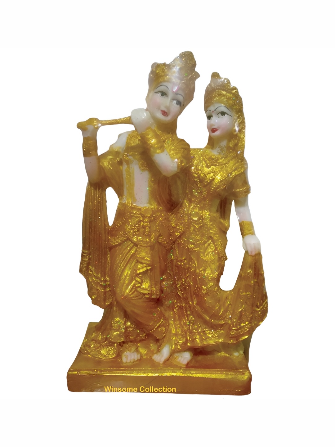 

Winsome Collection White & Gold Toned Religious Idol Showpiece