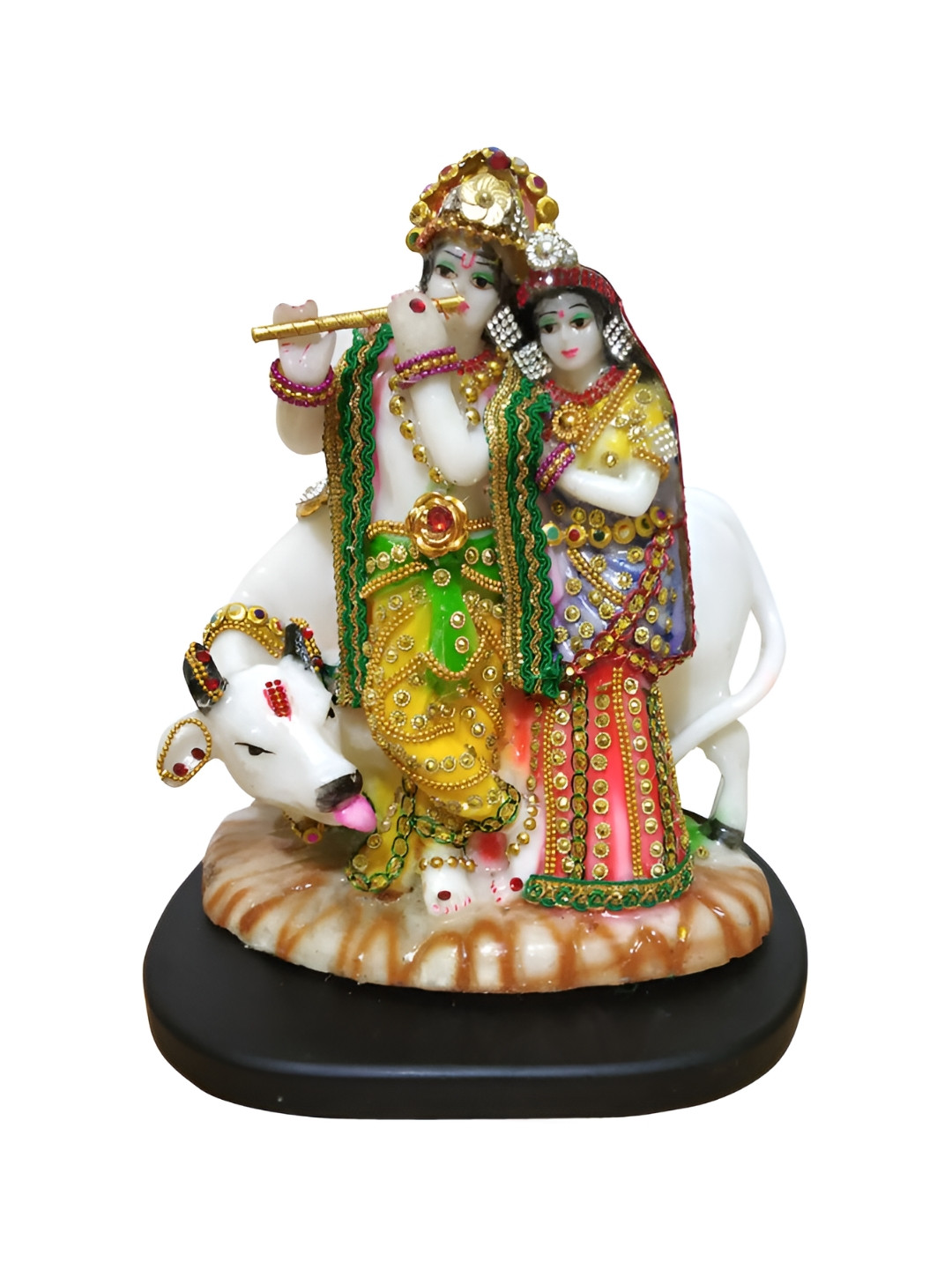 

Winsome Collection Green & White Religious Idol Showpiece