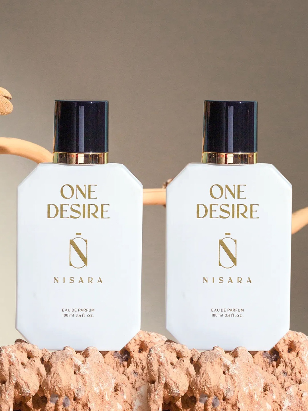 

NISARA One Desire 2-Pcs Long Lasting Eau De Parfum - 100ml, Na