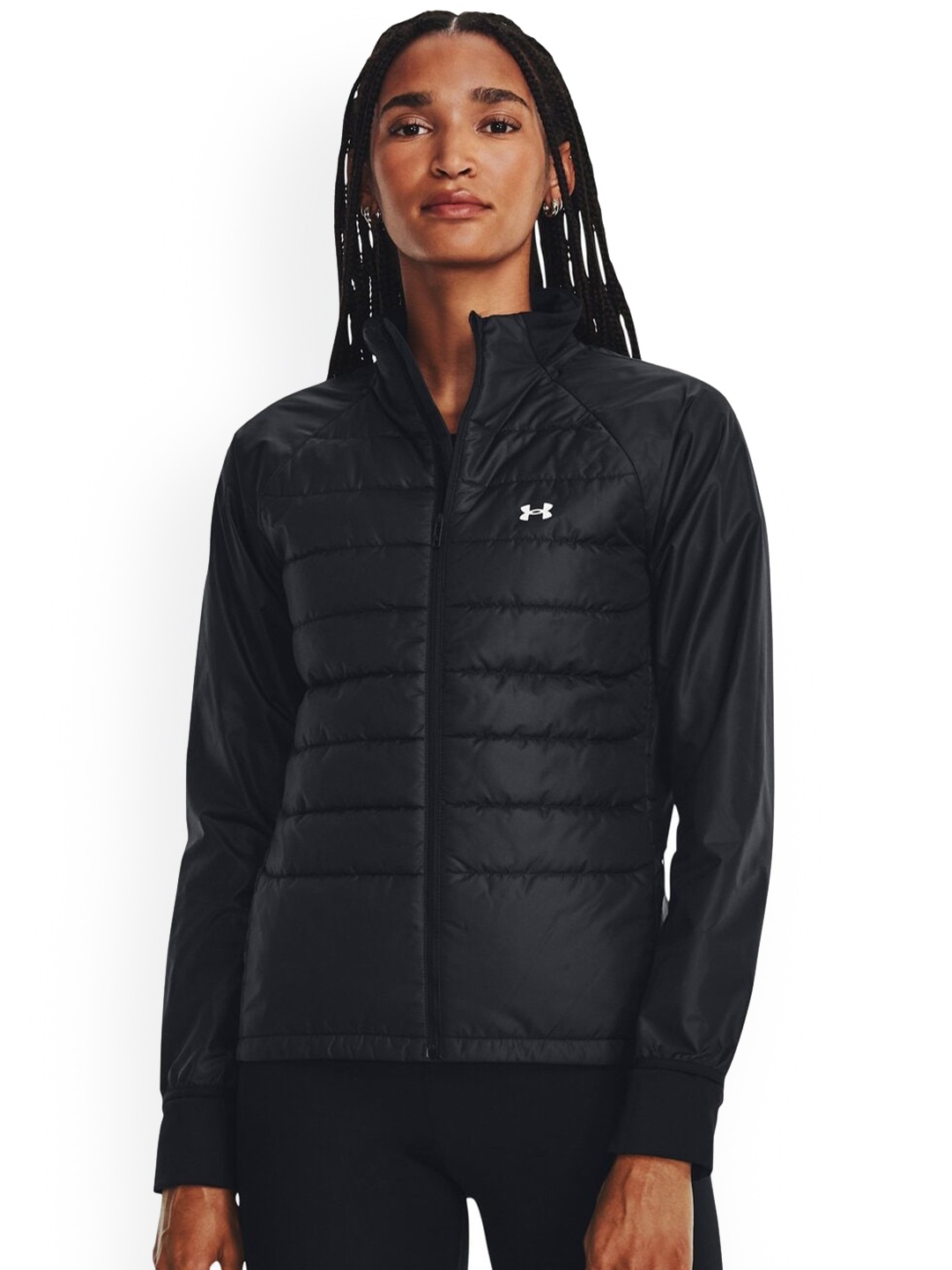 

UNDER ARMOUR Storm Insulated Run Hybrid Sporty Jacket, Black