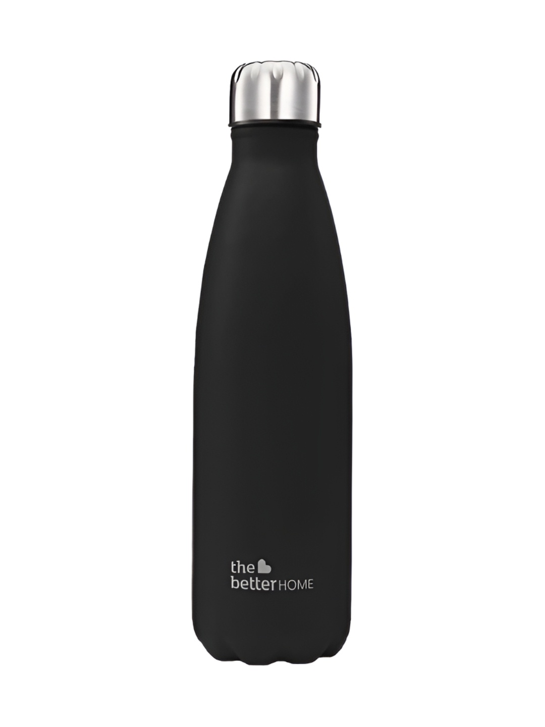 

The Better Home Black & Steel Stainless Steel Insulated Water Bottle 500 ML