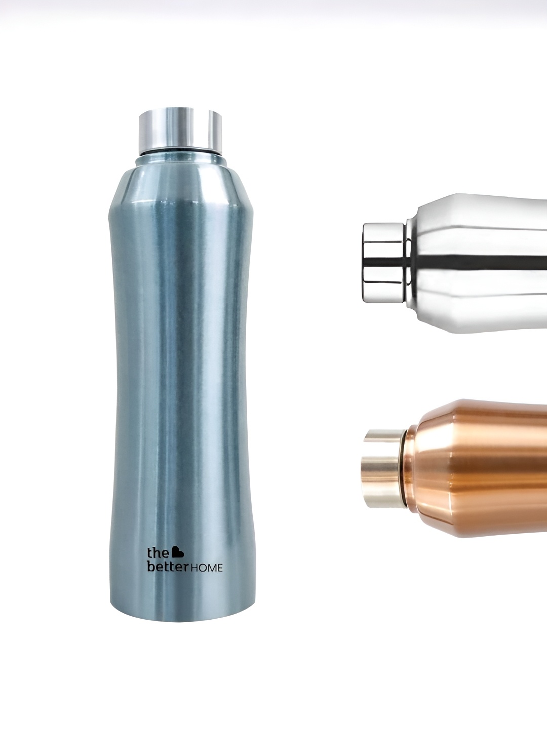 

The Better Home Blue & Silver Toned Stainless Steel BPA Free Water Bottle 1 L