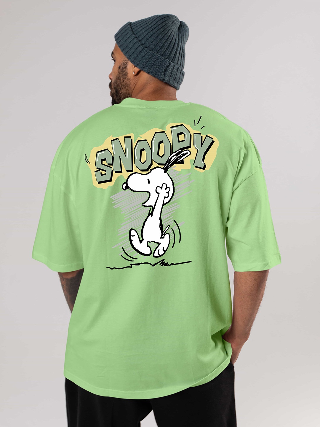 

BAESD Printed Cotton Tshirt, Green
