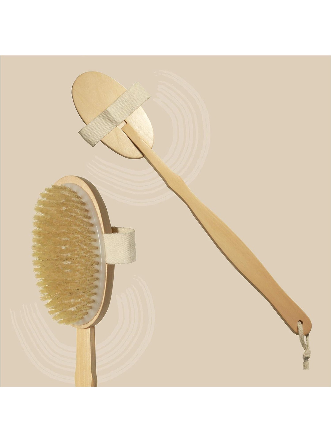 

Rustic Rituals 2-In-1 Dry Skin Body Brush - Beige