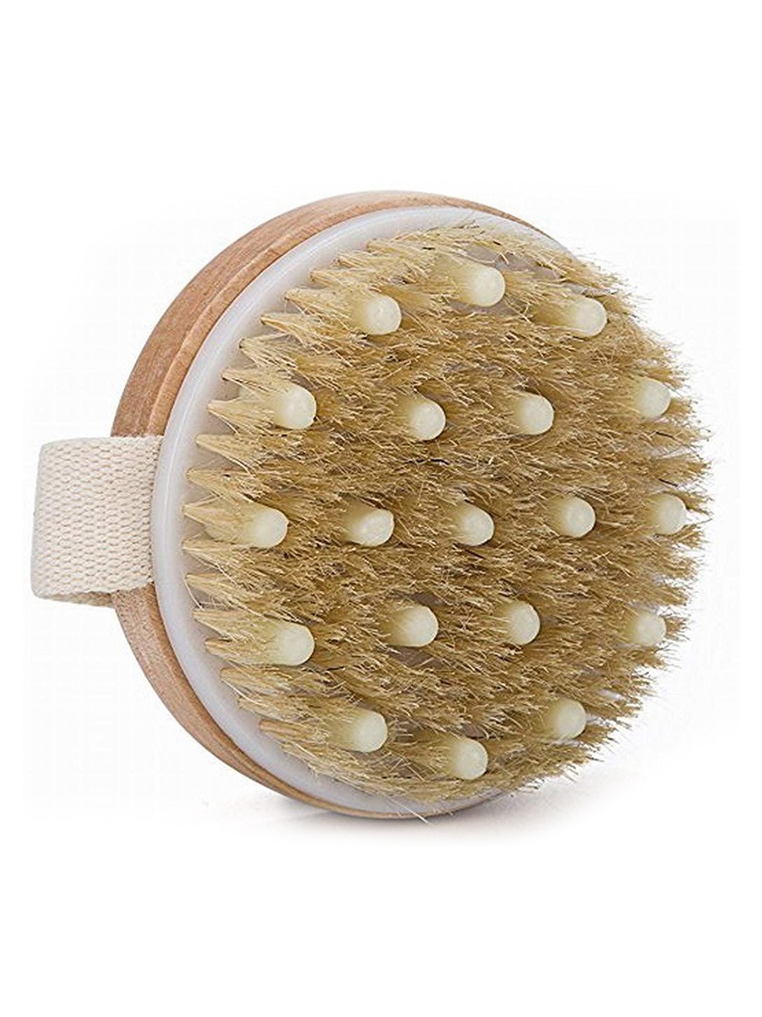 

Rustic Rituals Wooden Bath Brush with Massager - Brown