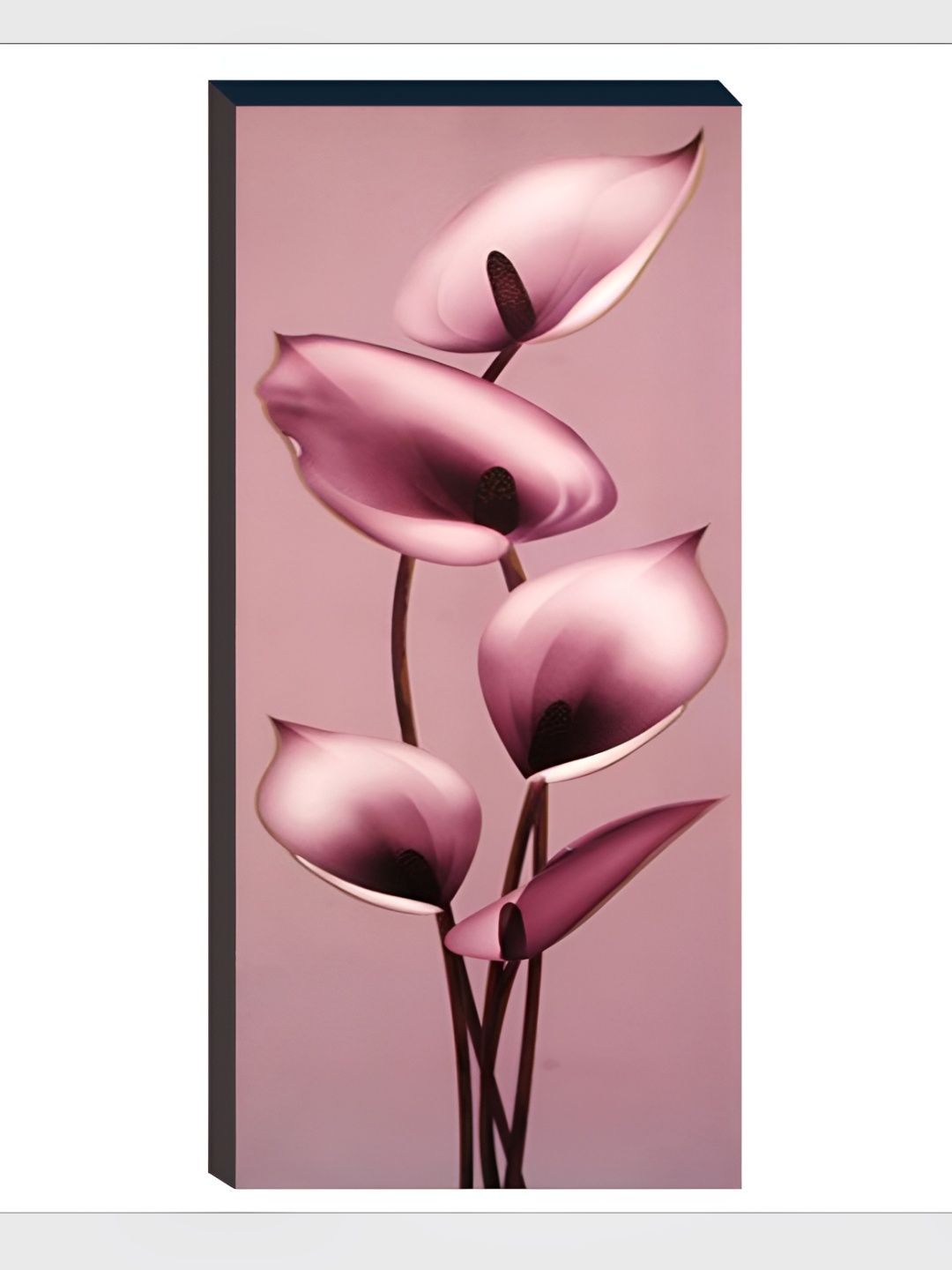

WALLMAX Pink Wood Floral and Botanical Paintings Wall Art