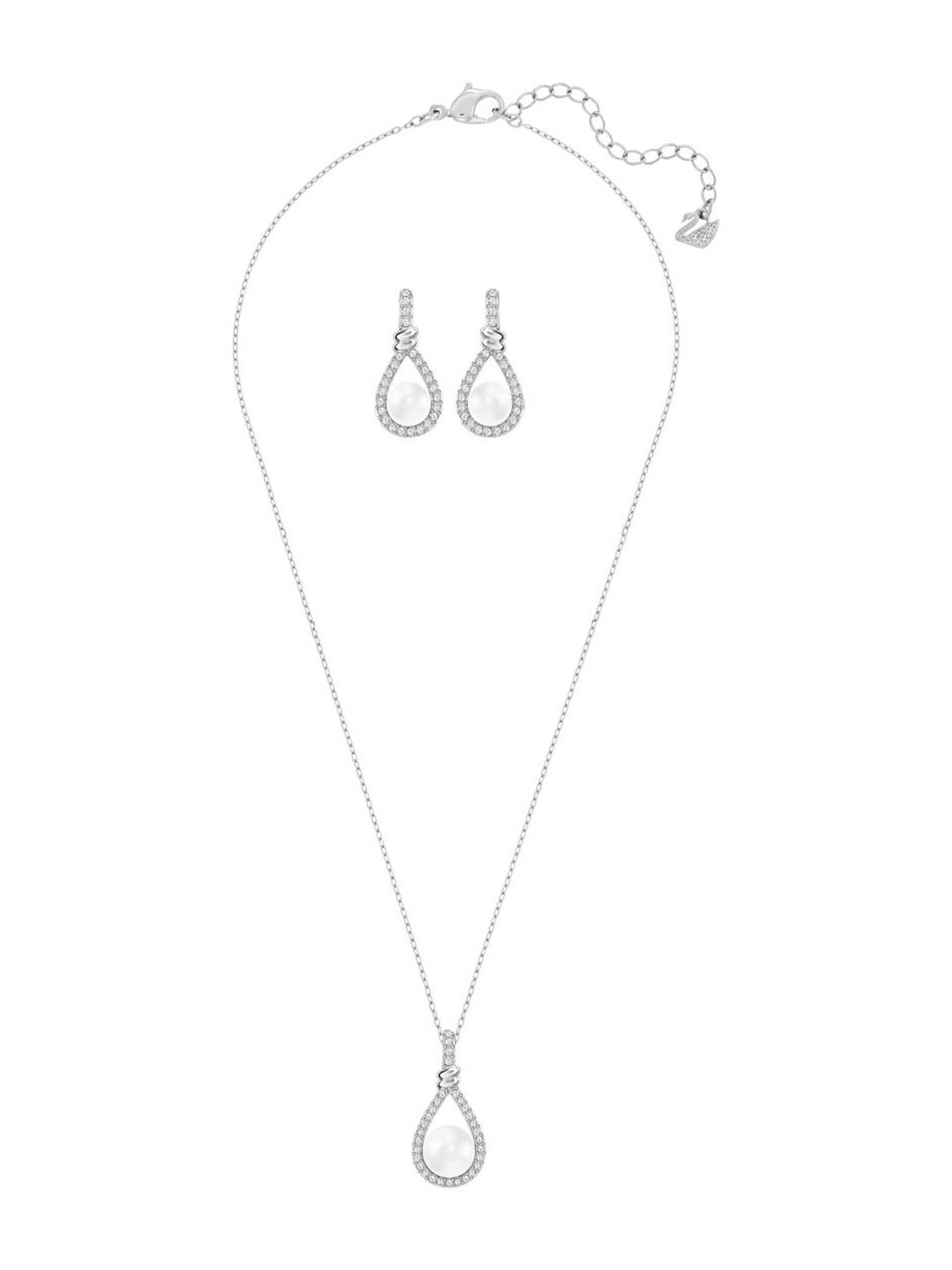 

SWAROVSKI ENLACE:SET CRYWHITE/RHS OU, Silver