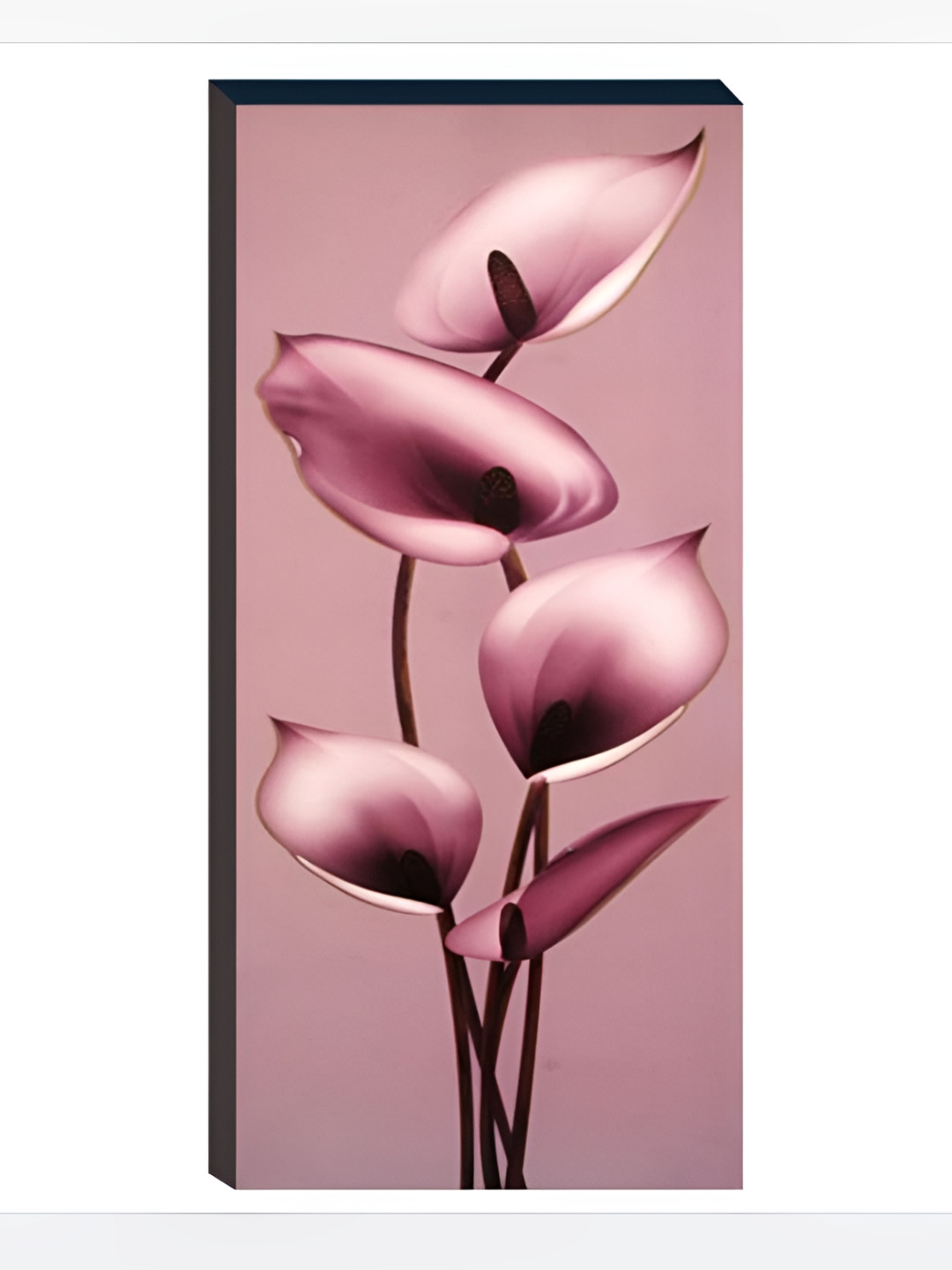 

WALLMAX Pink Wooden Paintings Wall Arts