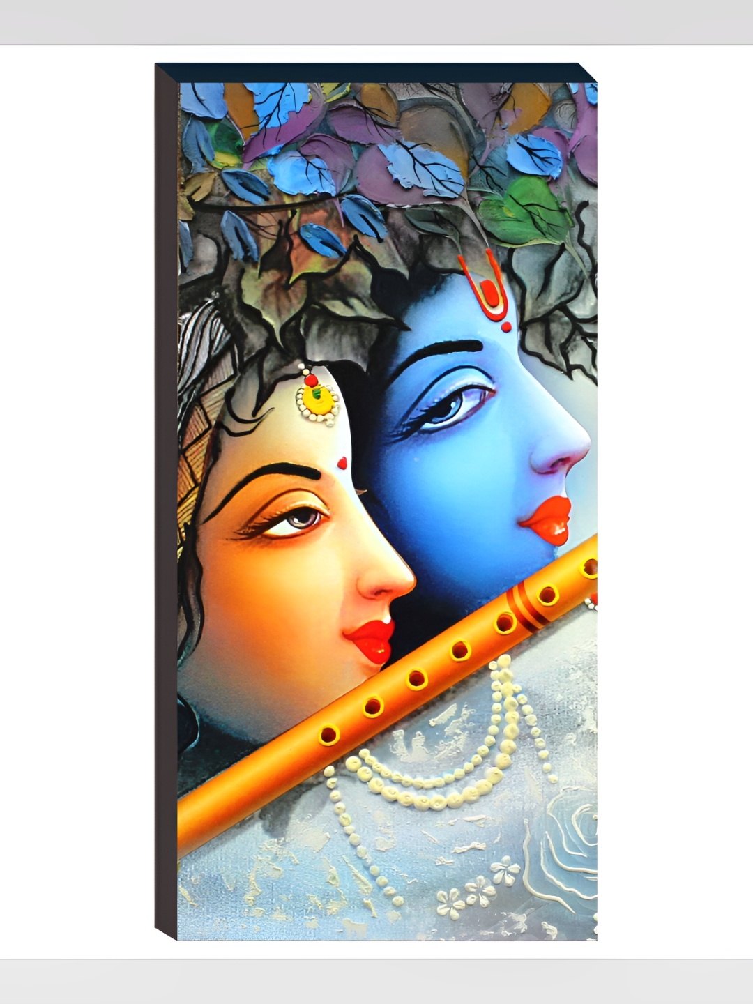 

WALLMAX 3Pcs Blue & Orange 3 Pieces Religious Wall Art