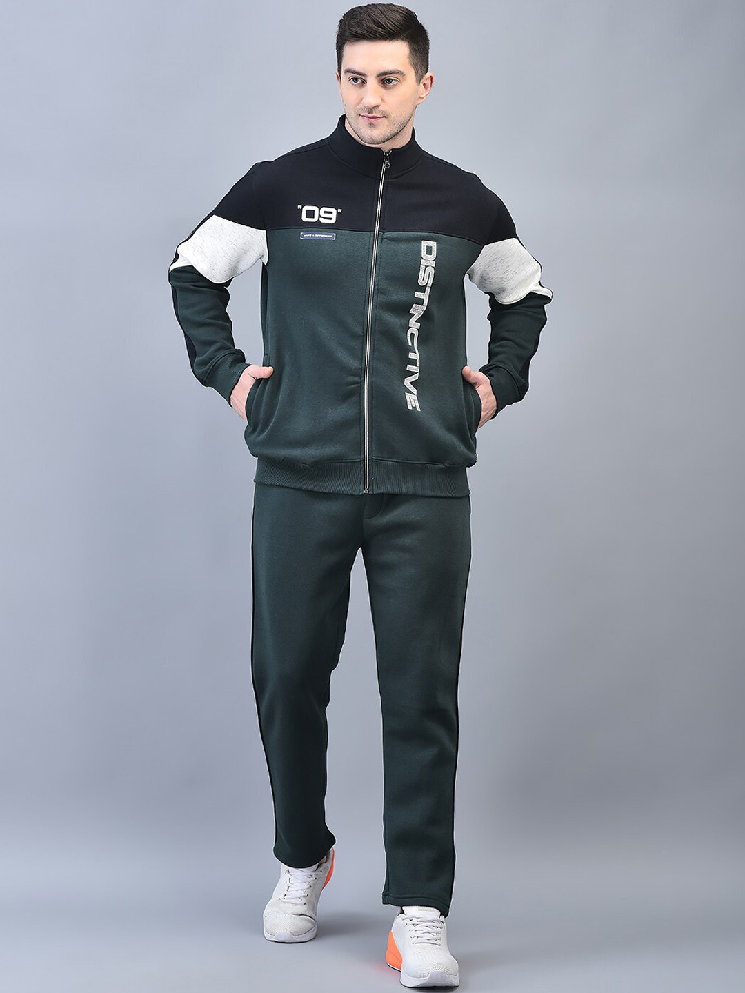 

CANOE Typography Printed Tracksuits, Teal