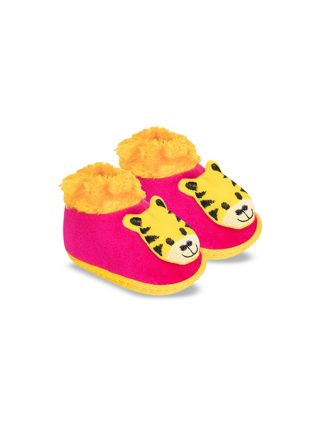 

BAESD Infants Lion Face Booties, Pink