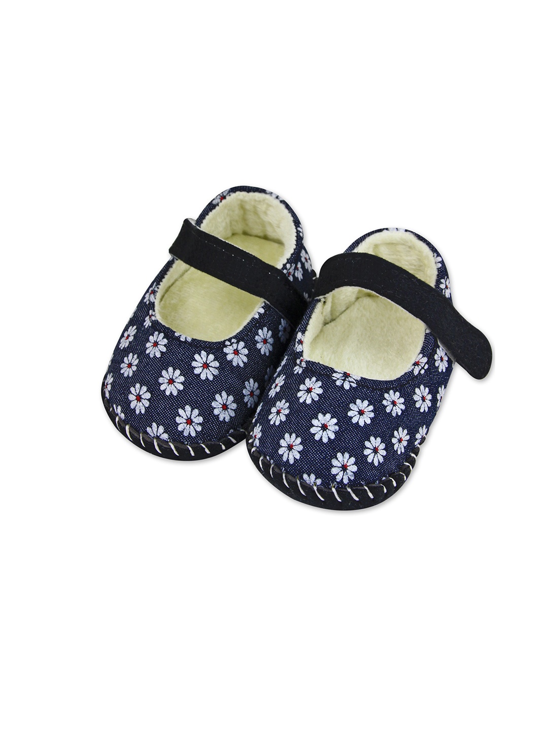 

BAESD Infants Girls Printed Booties, Black