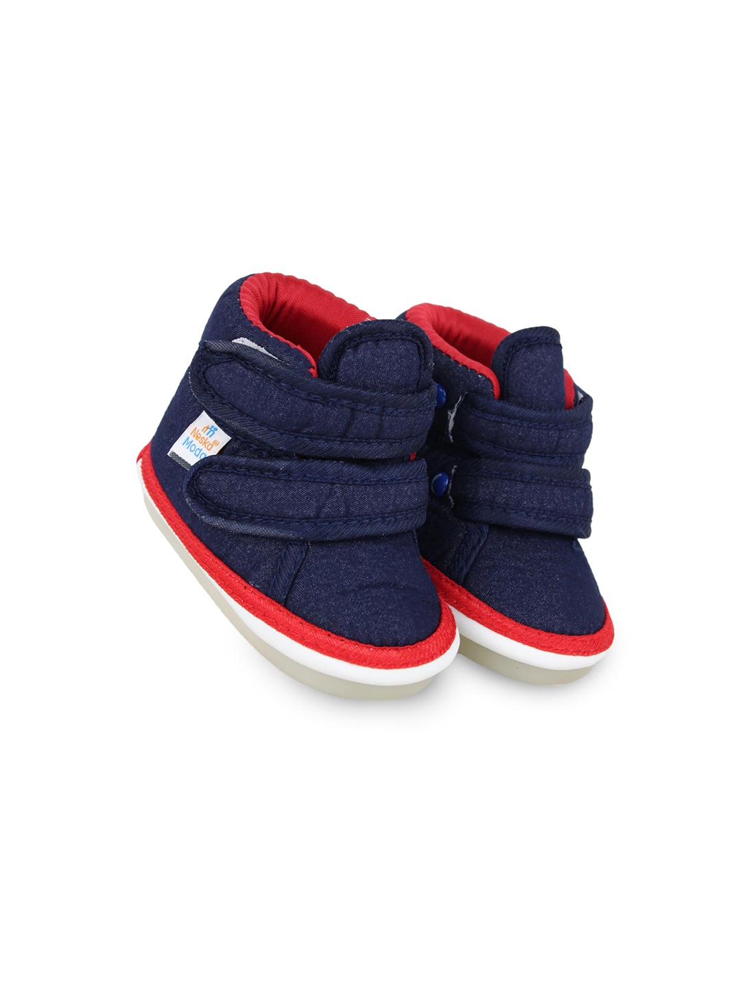 

BAESD Infants Musical Cotton Booties, Navy blue