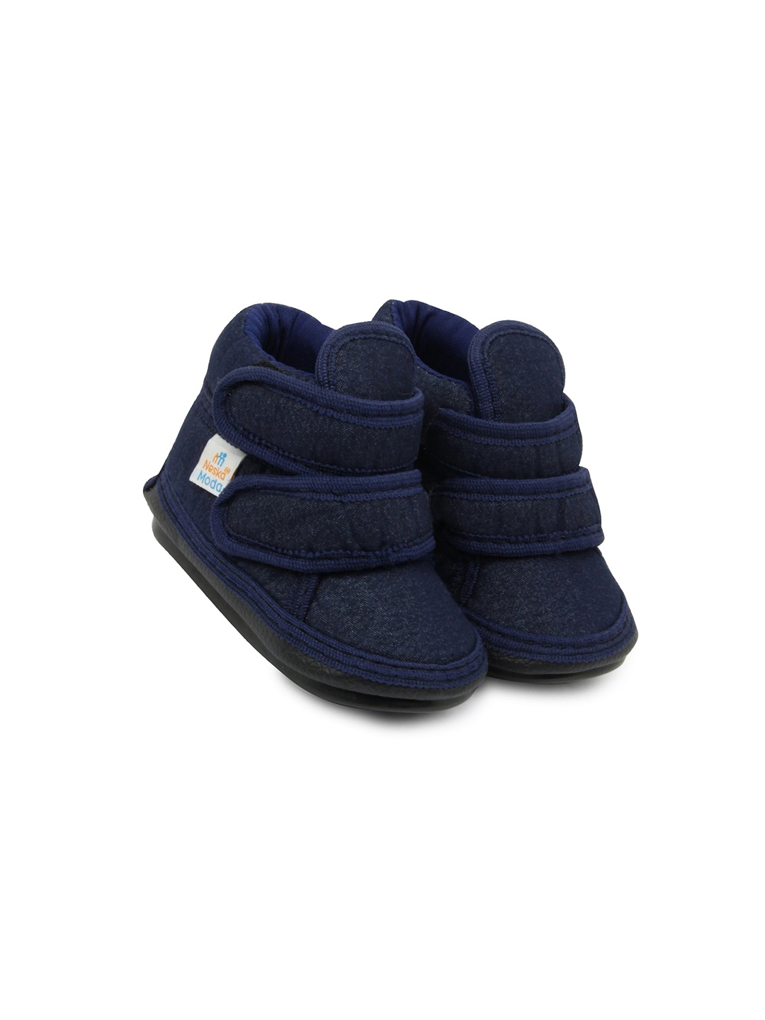 

BAESD Infants Cotton Booties, Navy blue