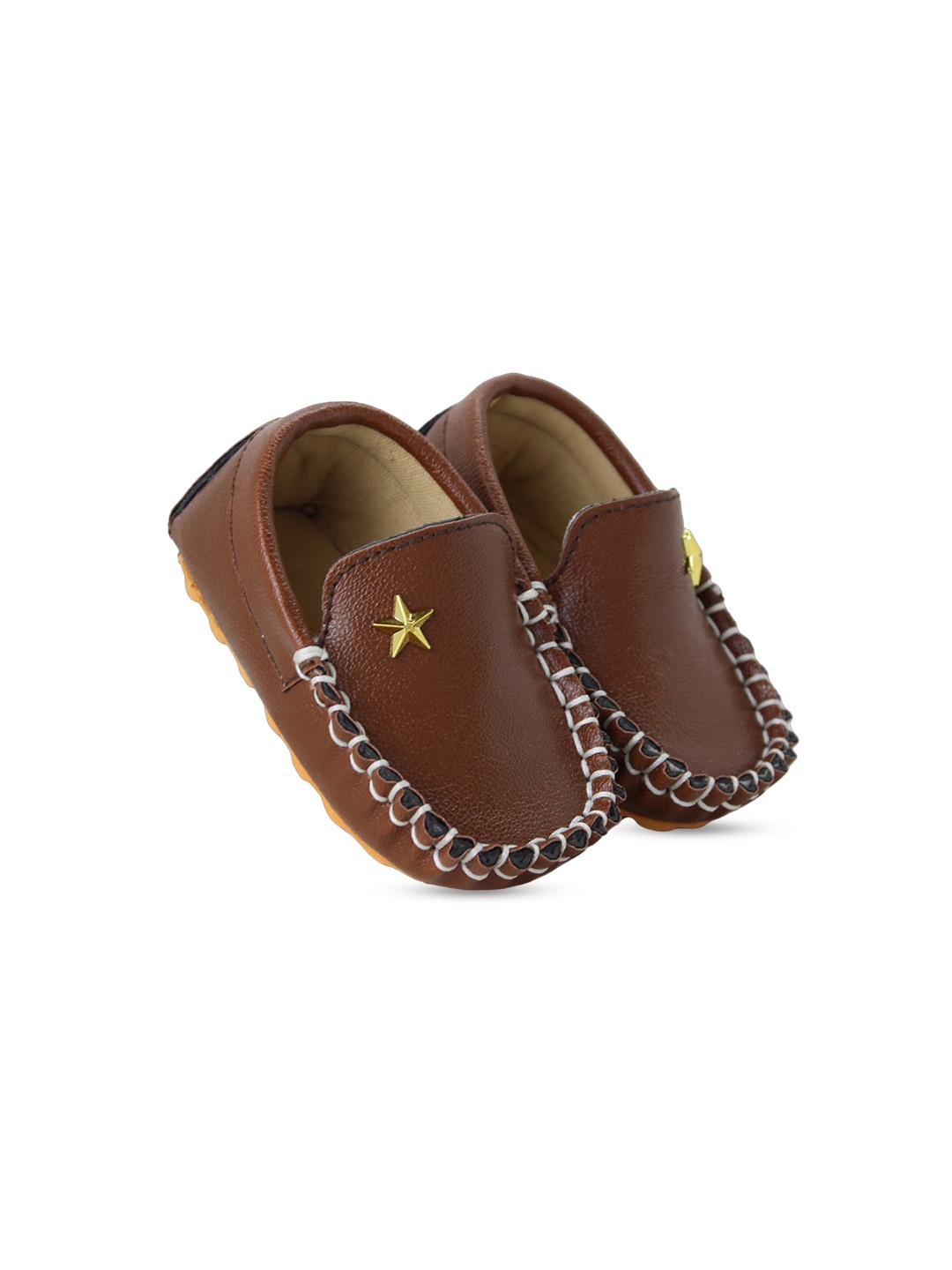 

BAESD Infant Boys Loafer Booties, Brown
