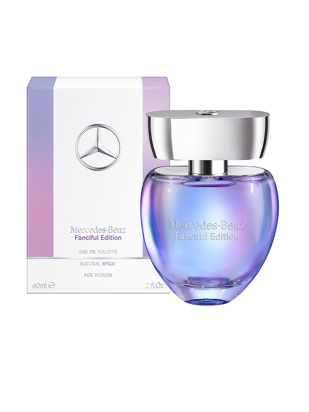 

Mercedes Benz Women Fanciful Edition Long Lasting Eau De Toilette - 60ml, Transparent