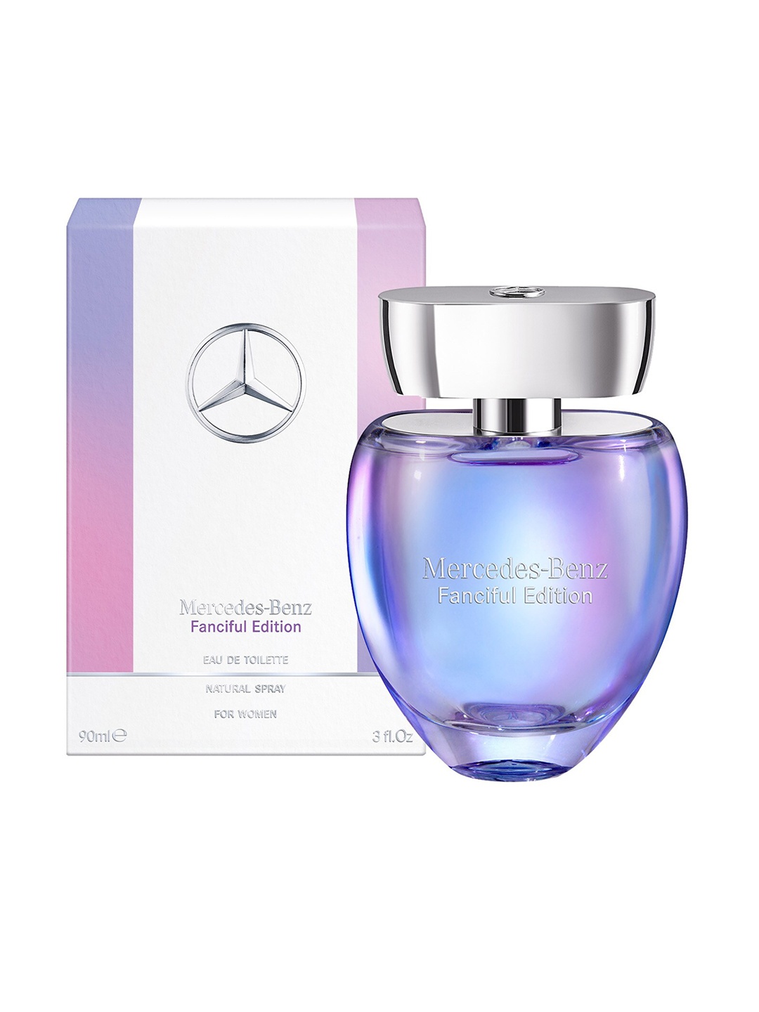 

Mercedes Benz Fanciful Edition Eau De Toilette - 90ml, Transparent