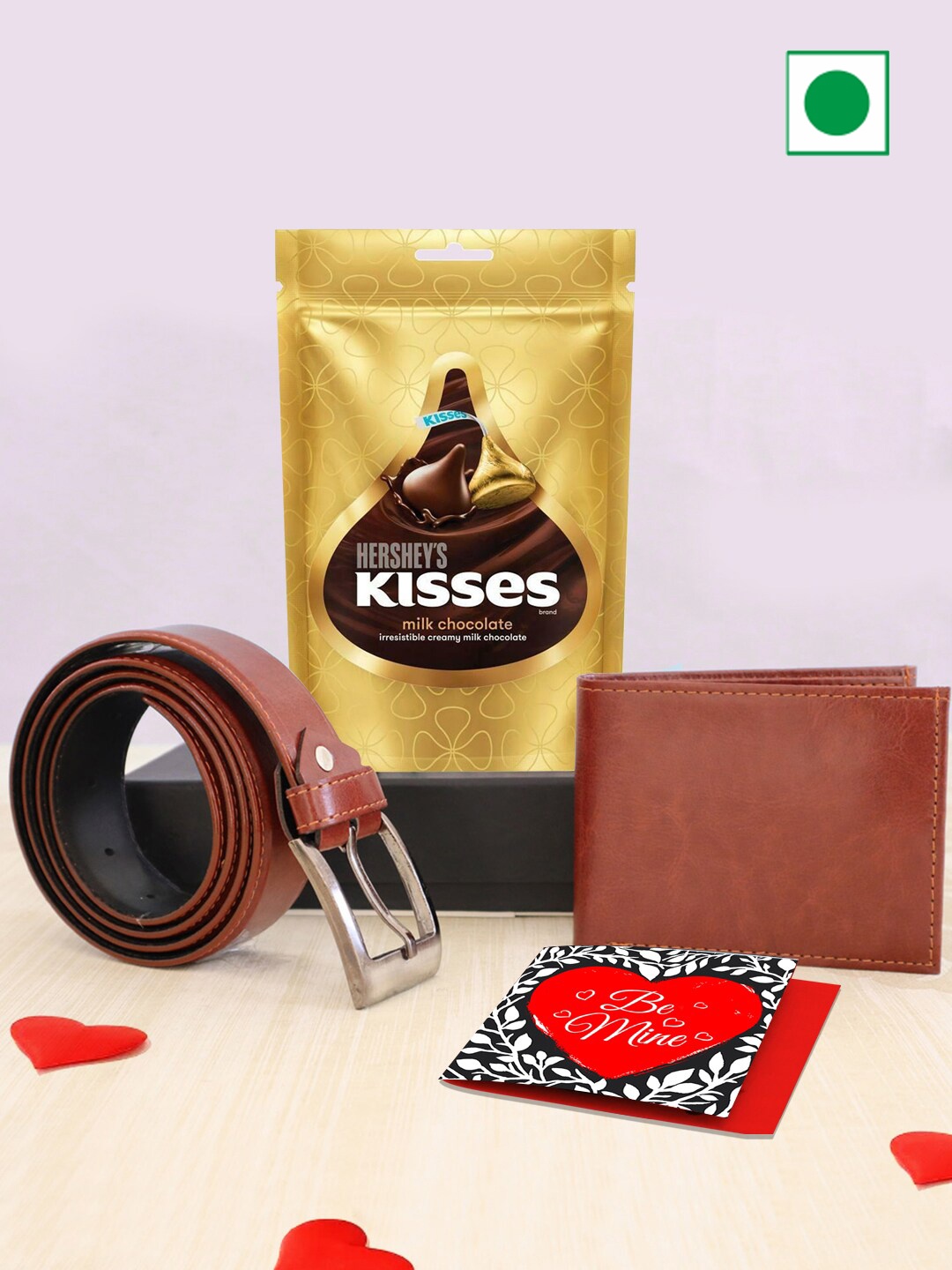 

TIED RIBBONS Set Of 4 Valentine Day Special Gift Hamper, Black