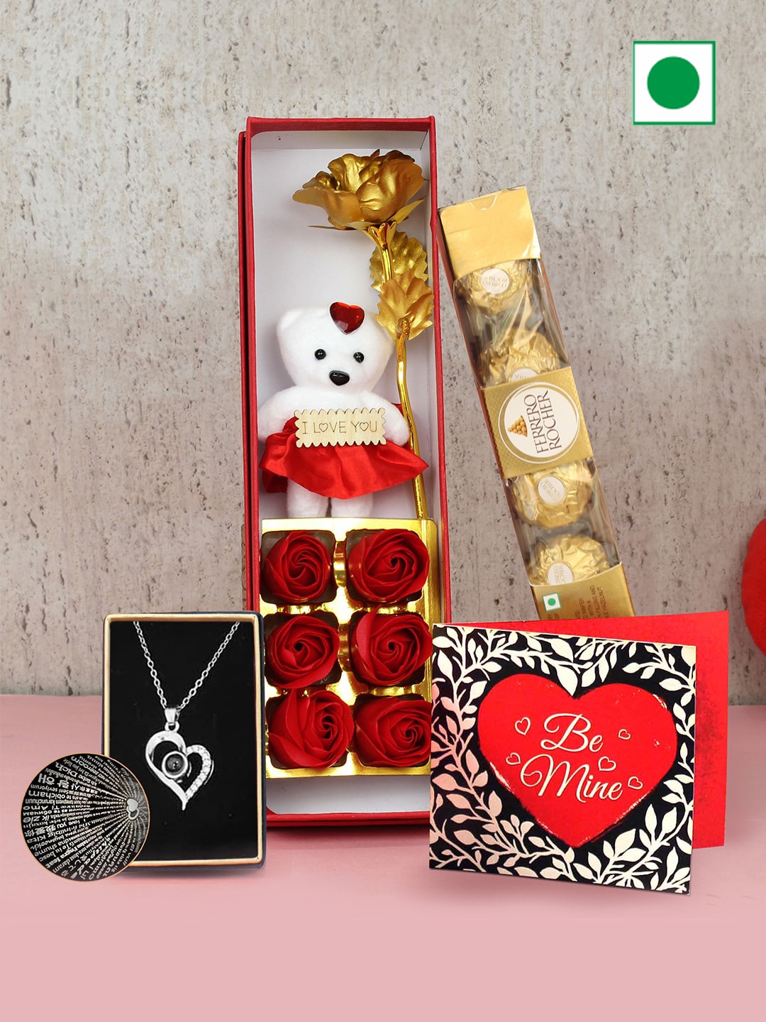 

TIED RIBBONS Valentine Day Special Gift Set, Red