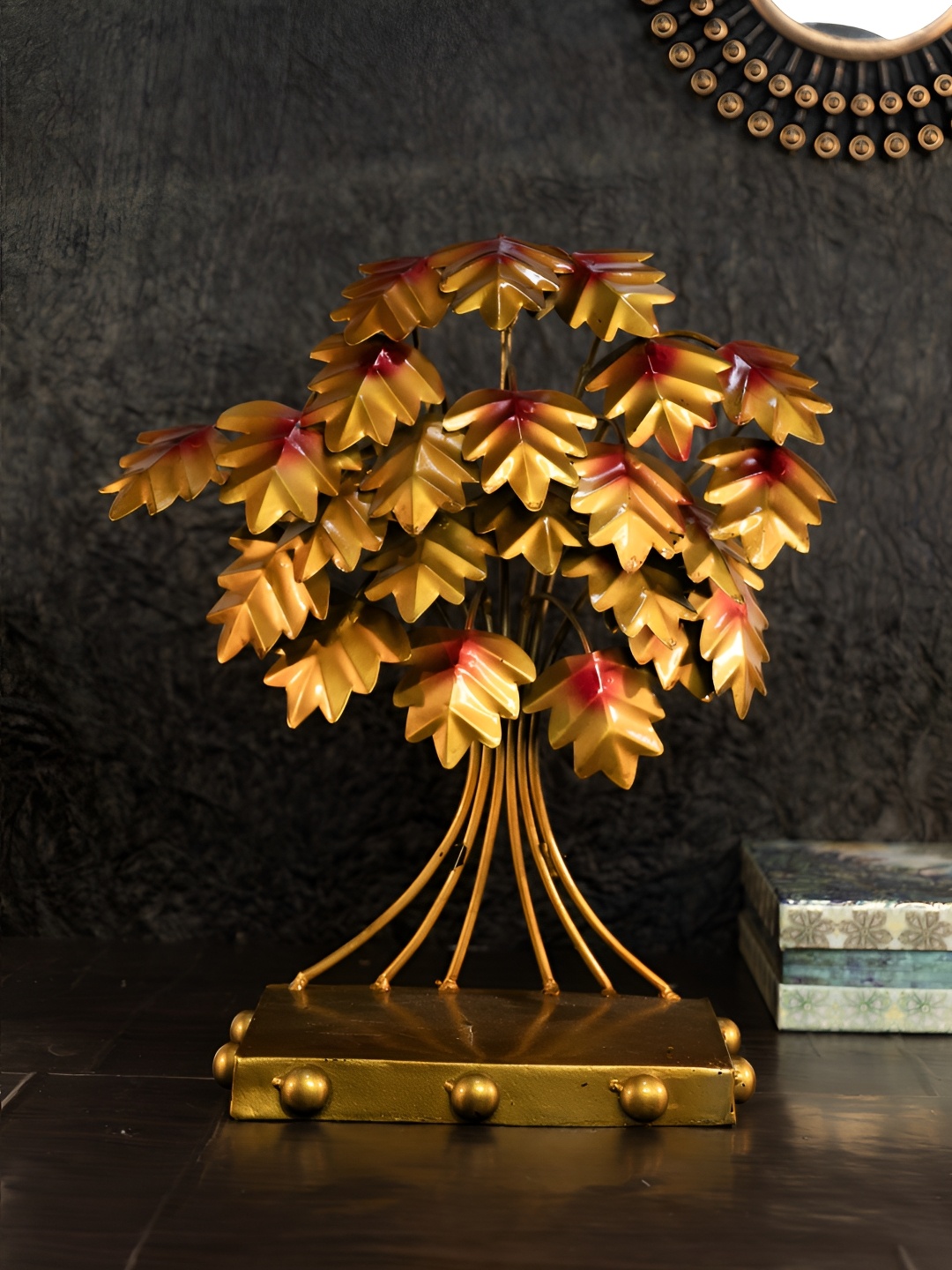 

Ekhasa Gold-Toned Metal Tree Showpiece