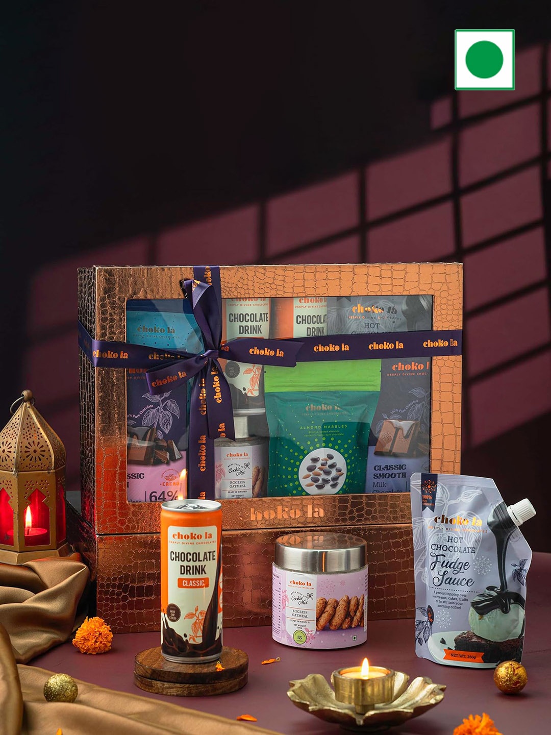 

choko la Medium Hamper, Brown