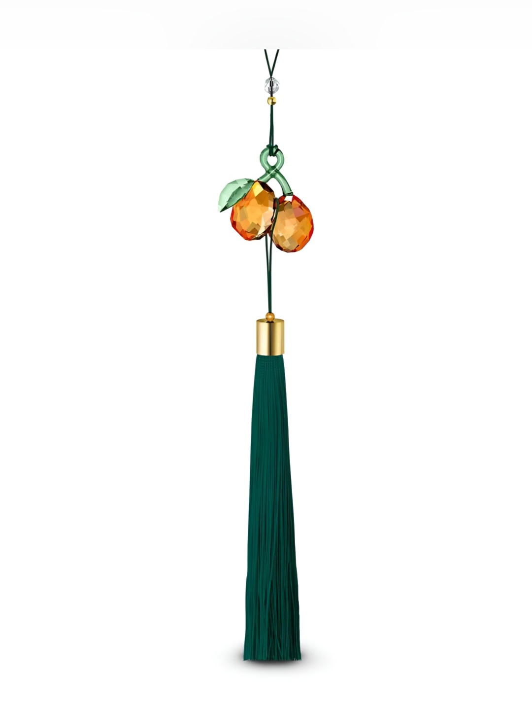 

SWAROVSKI Green Asian Symbol Festive Crystal Ornament
