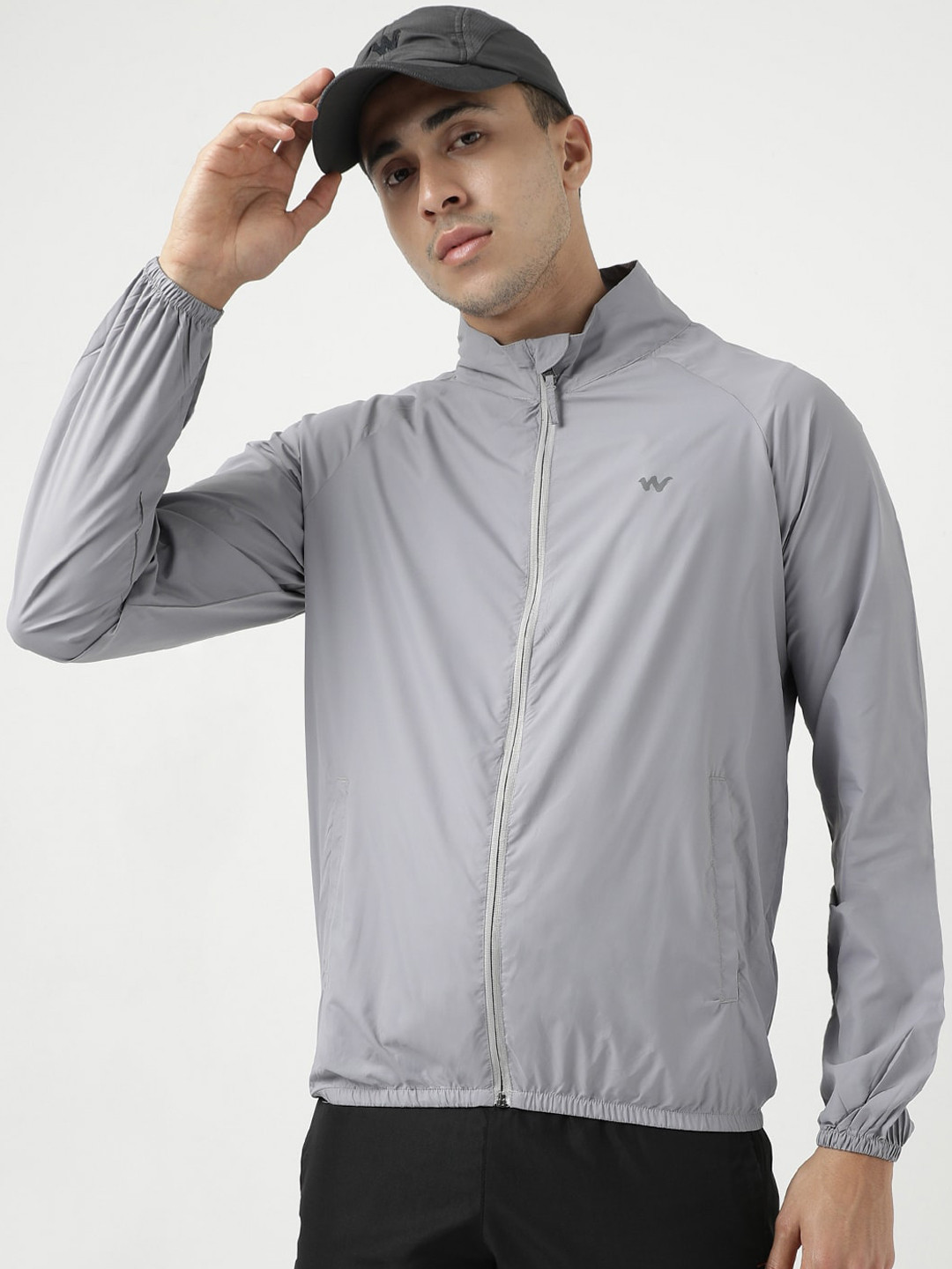 

Wildcraft Lightweight Anti Odour Sporty Jacket, Grey