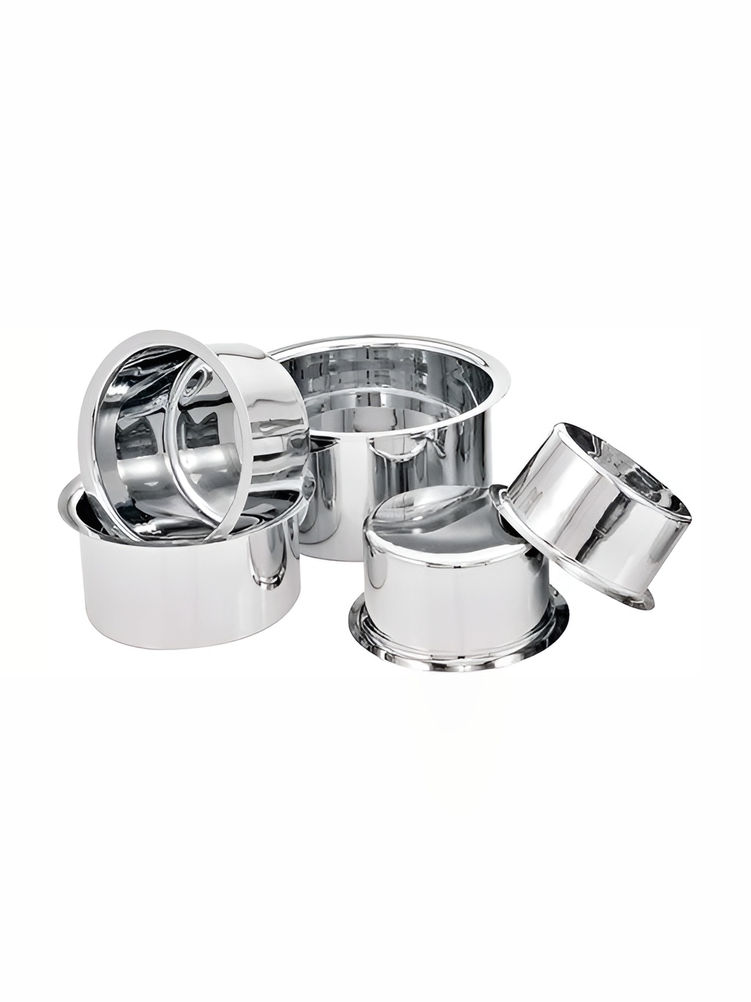 

RBGIIT Steel 5 Pieces stainless steel Topes