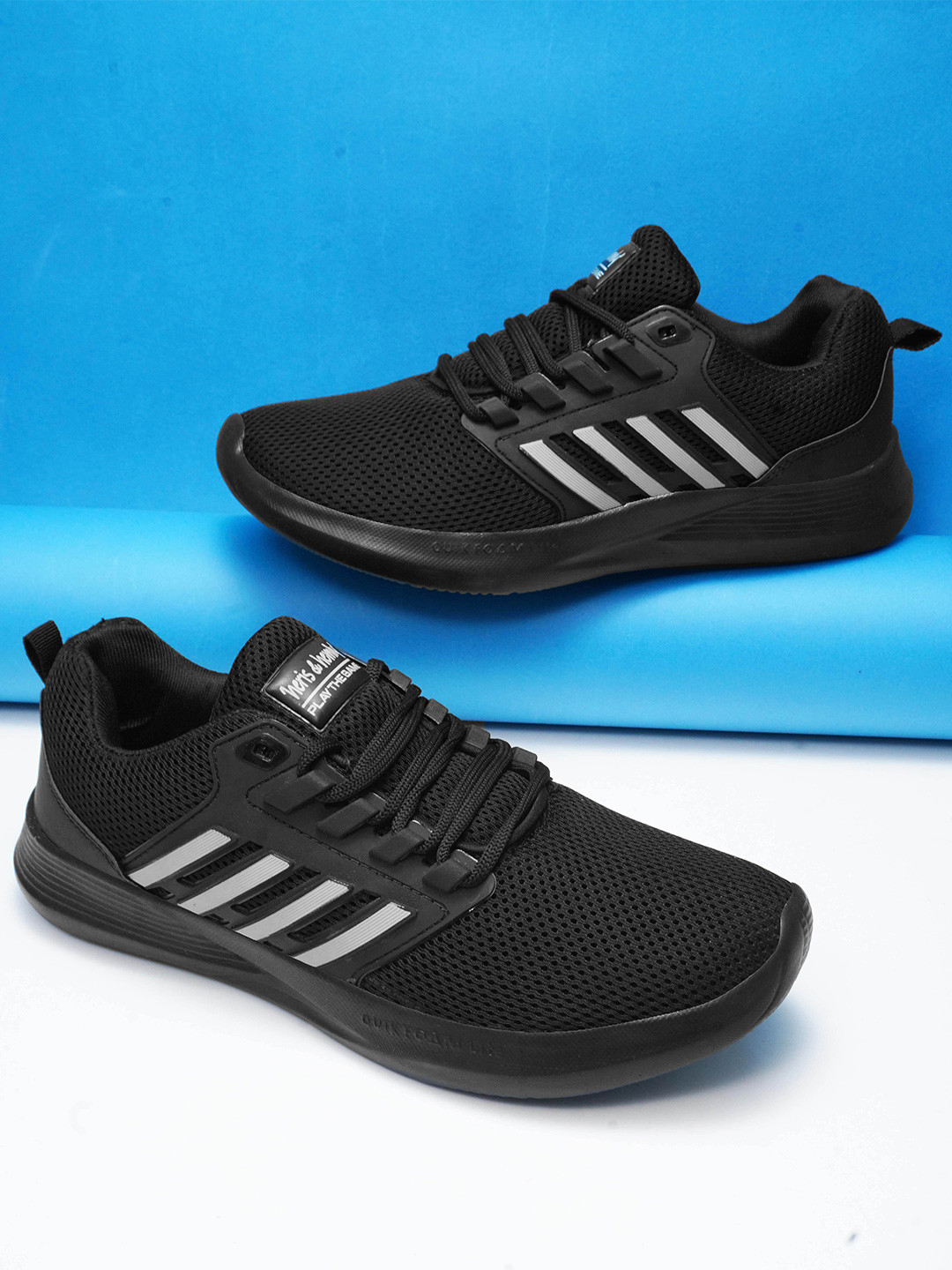 

Heris & Hemly Men Running Shoes, Black