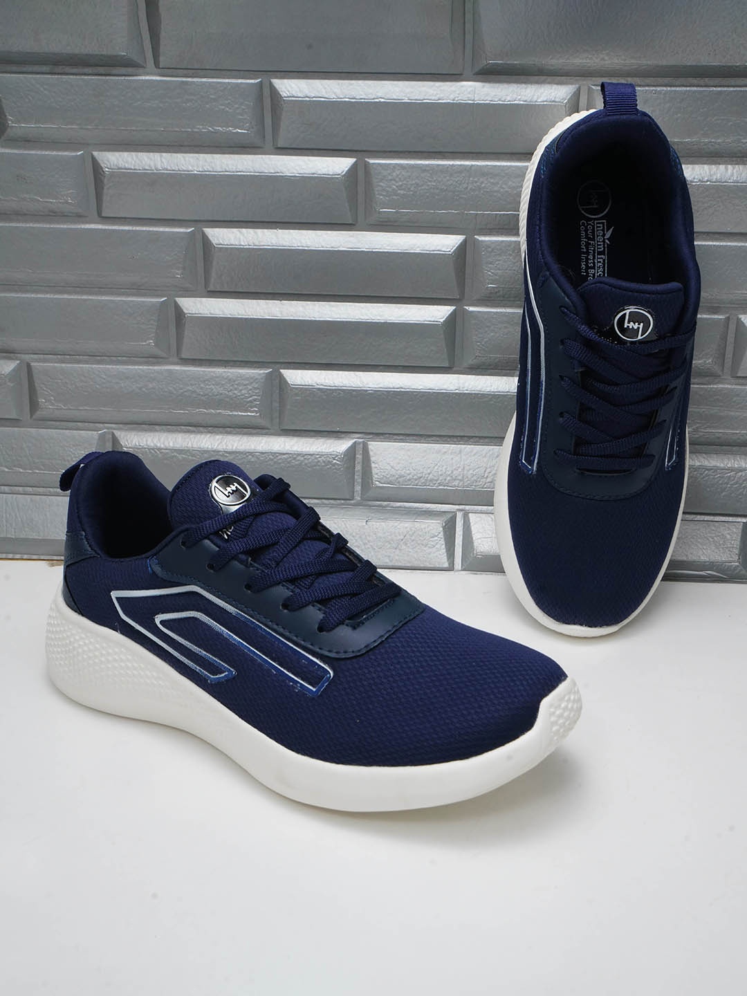 

Heris & Hemly Men Running Shoes, Navy blue