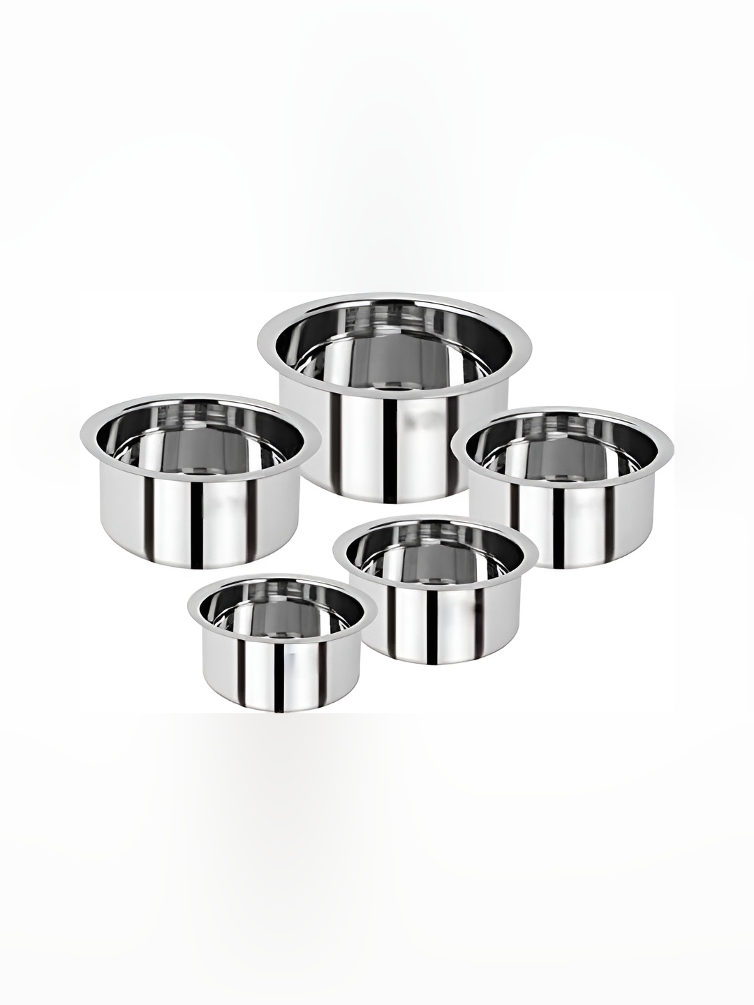 

RBGIIT 5 Pieces Steel Stainless Steel Tope