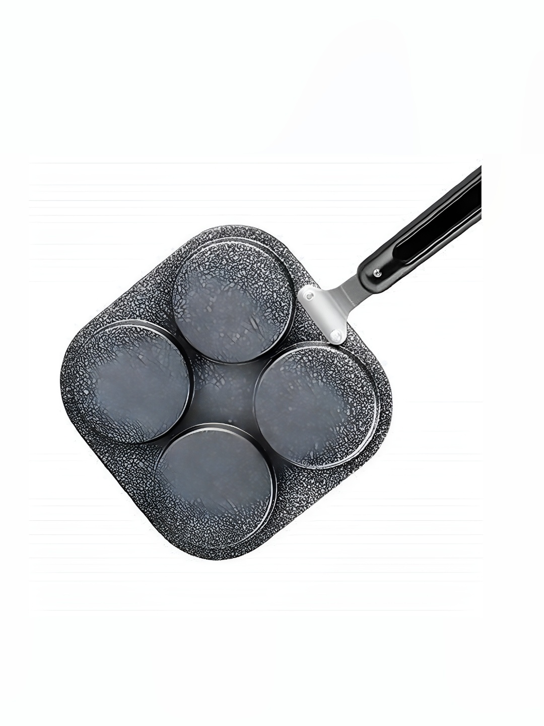 

RBGIIT Black Stainless Steel Frying Pan