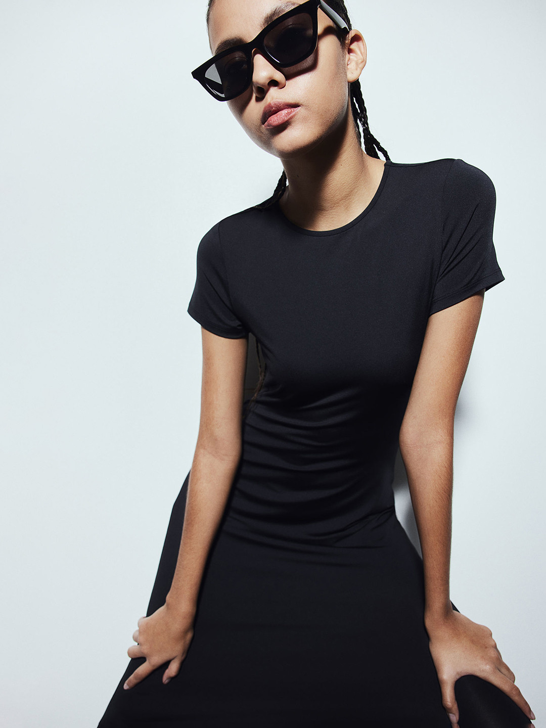 

H&M Jersey Bodycon Dress, Black