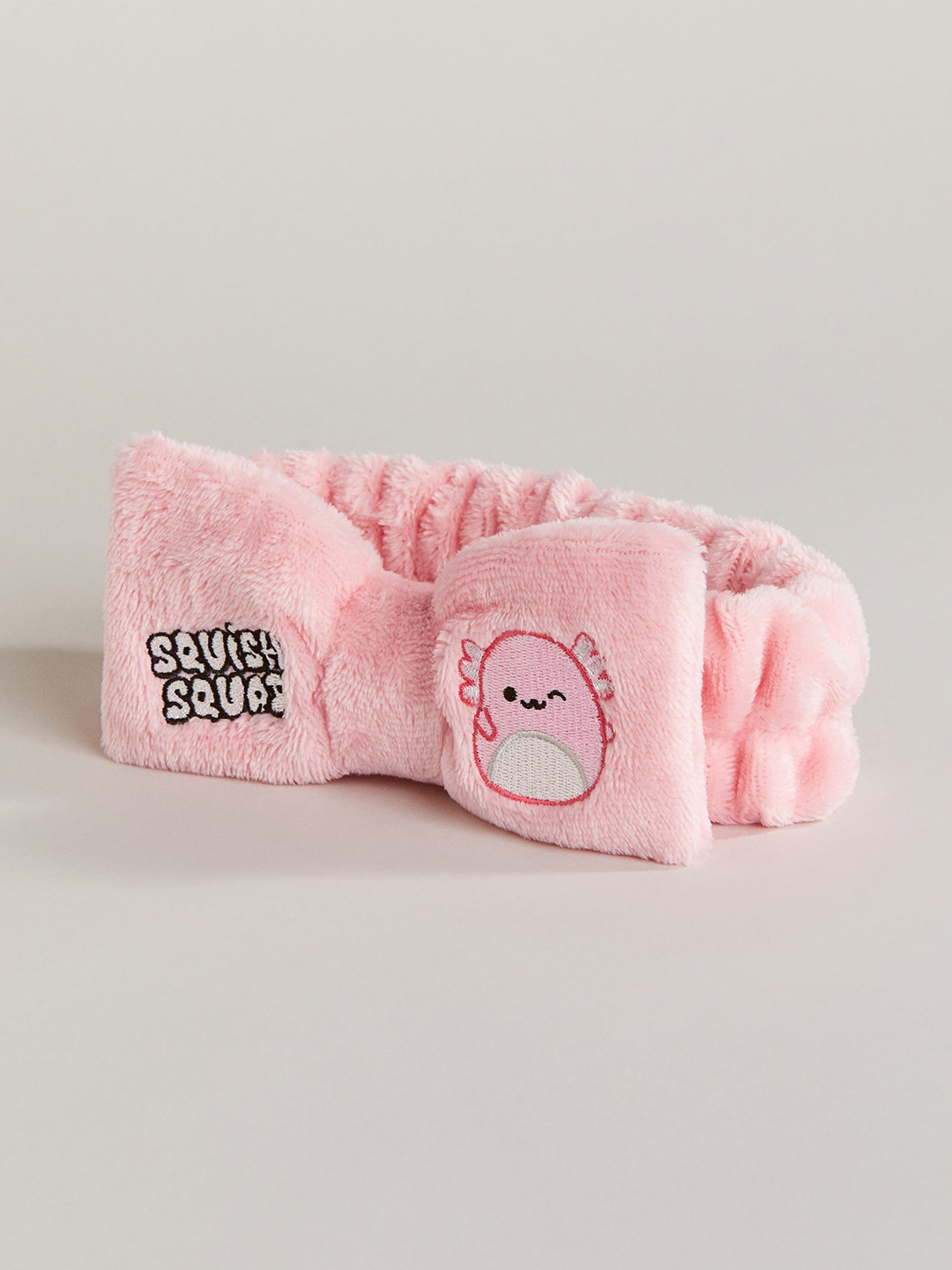 

H&M Bow-Detail Pile Hairband, Pink