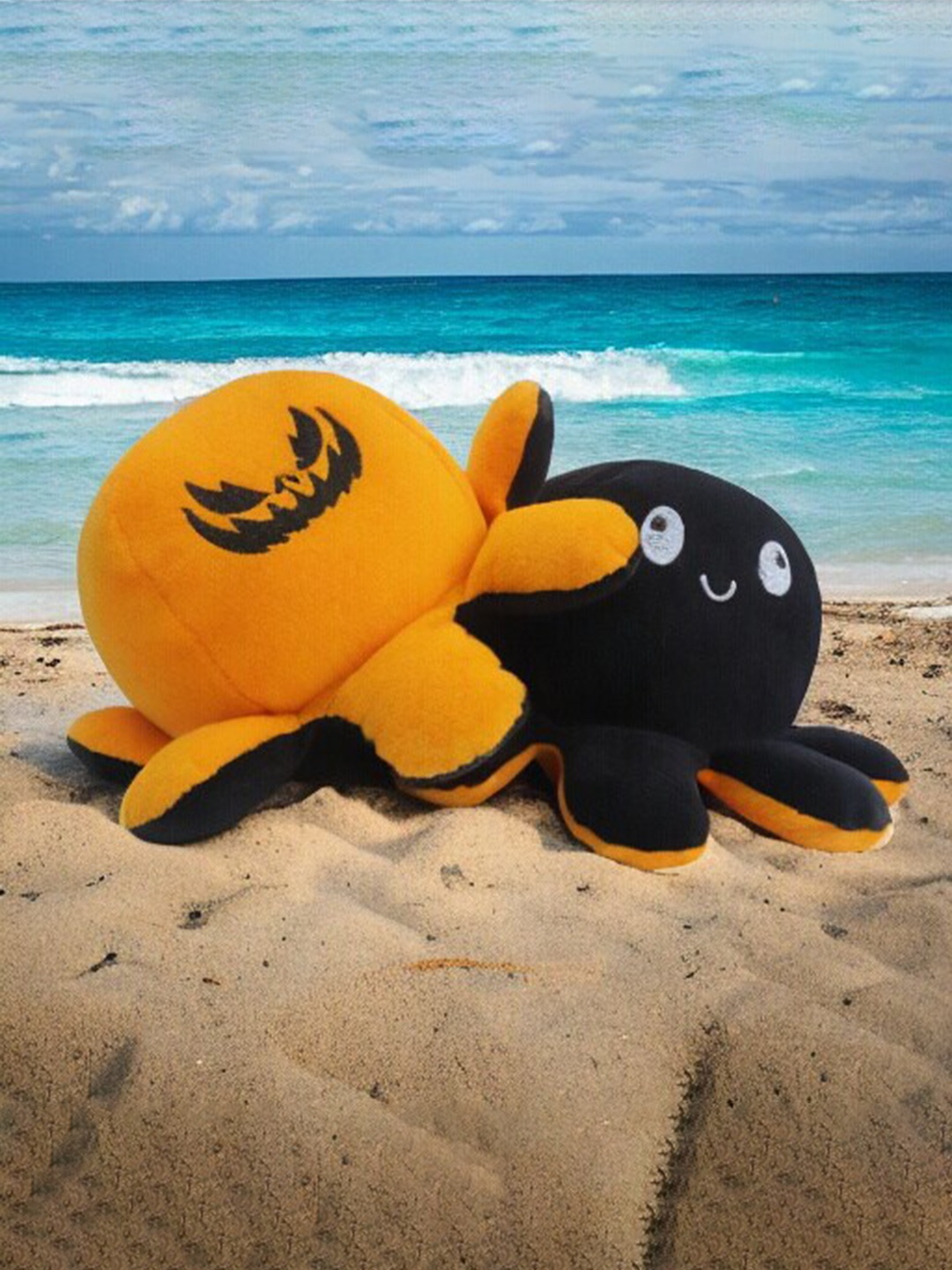 

CareDone Reversible Octopus Soft Toy, Orange