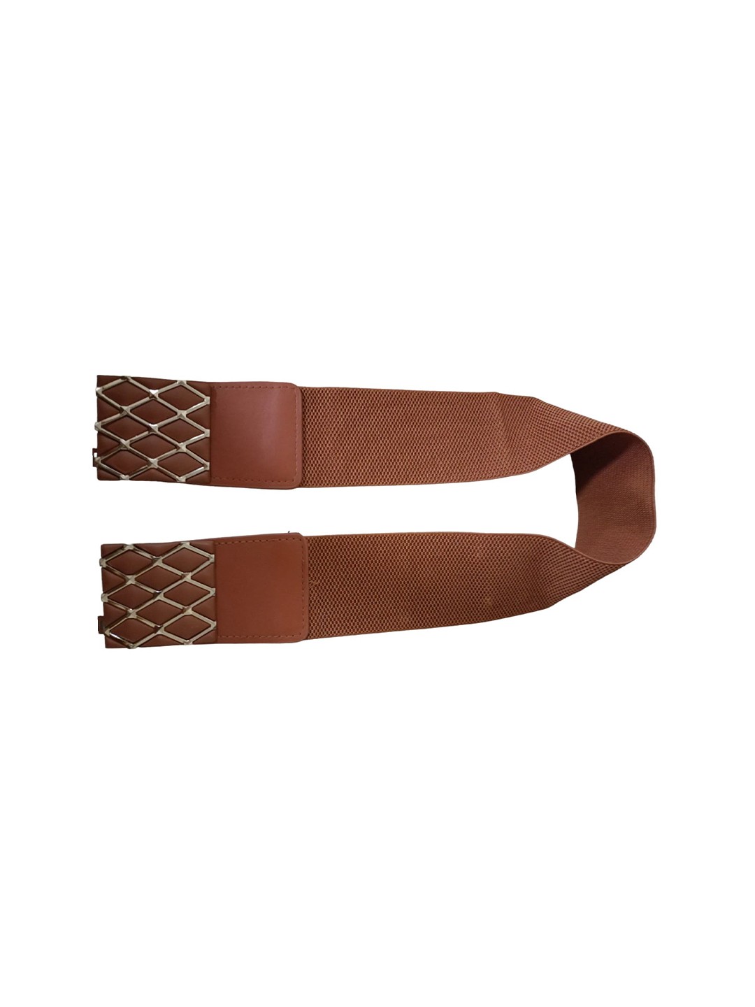 

WINSOME DEAL Women Canvas Stretchable Dress Belt, Brown