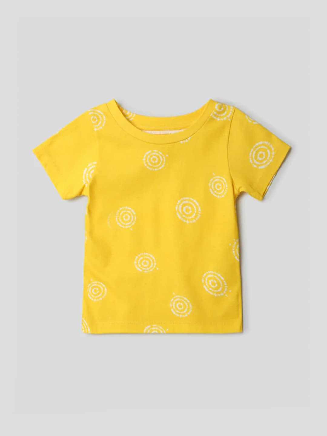 

Somersault Girls Tie & Dye Pure Cotton Top, Yellow
