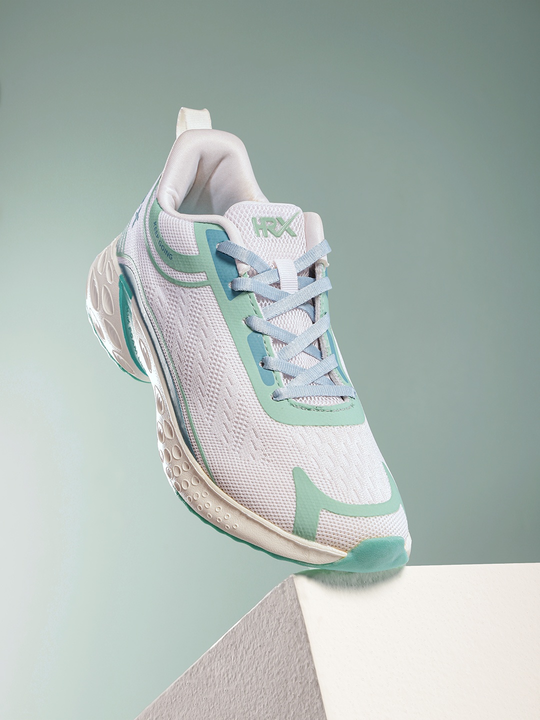 

HRX by Hrithik Roshan Women Woven Design Running Shoes, White