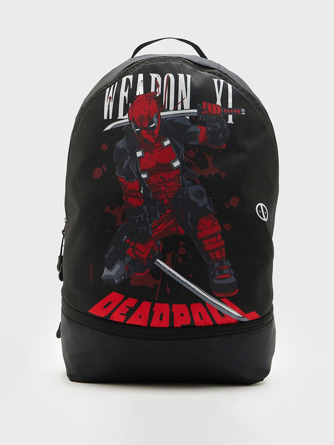 

Bewakoof Unisex Marvel Printed Backpack 10L, Black