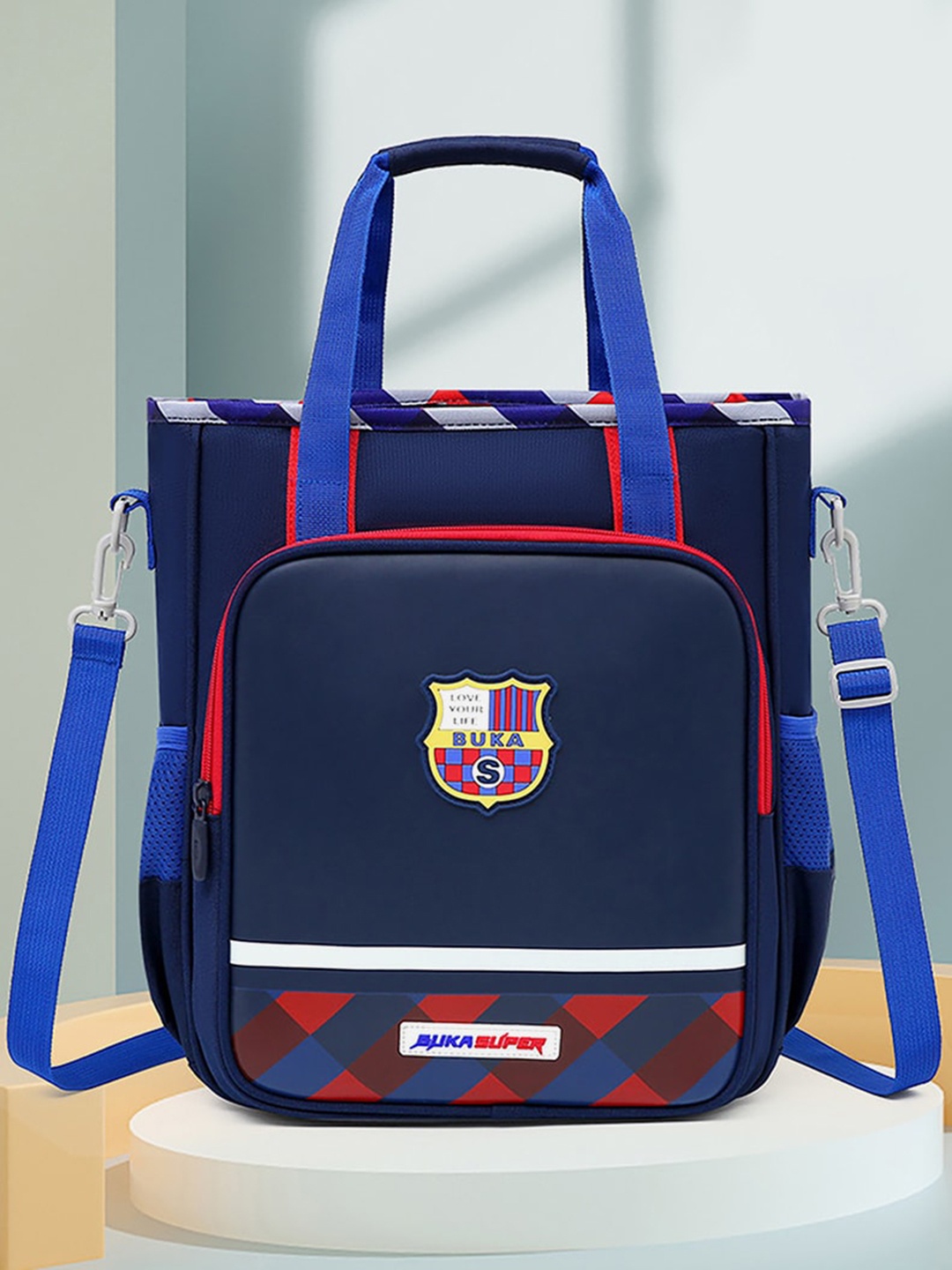 

Little Surprise Box LLP Kids Colourblocked ClimaCool Backpack Up to 23 Litres, Blue